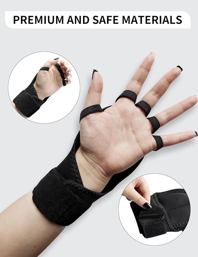 2 Pack Weighted Gloves for Tremors, Improved Hand/Wrist Mobility, Adjustable Hand Stability Aid for Parkinson's Patients, Writing Stability & Strengthening, Hand Grip Strength Trainer