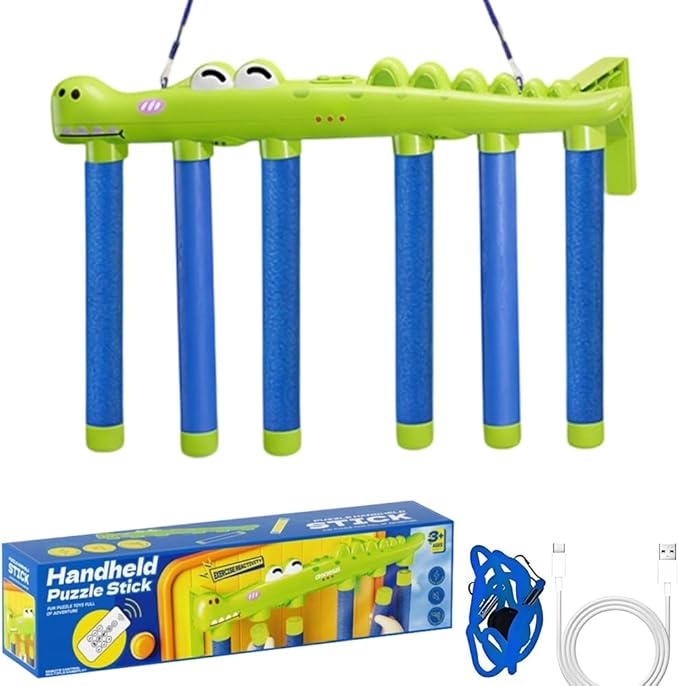 Reflex Sticks Rebounce Game, Reflex Light-Up Sticks Reaction Training Hand Speed Challenge Game, Hand Eye Coordination Training Toy for Home, Office & Team Activities
