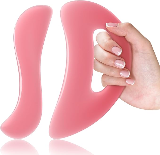 2PCS Muscle Scraper Tools, guasha Tool for Body, Scraping Tool Physical Therapy, myofascial Release Tool, Massage Tools for deep Tissue