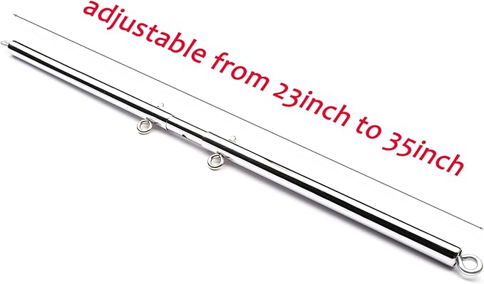 Sovyime Portable Restore Spreader Bar, Exercise Guide Pilates Sports Aid Training Fitness Gear, Home Yoga Gym Kit