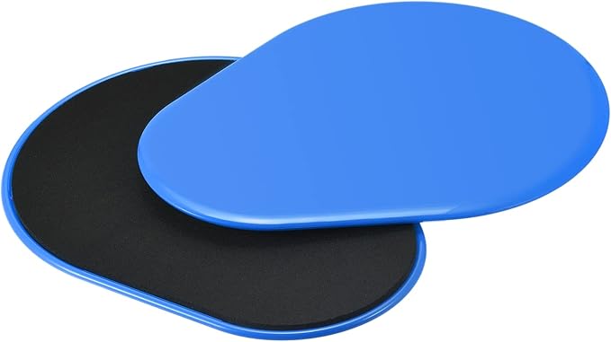 uxcell Exercise Core Sliders, Glider Discs Dual Sided Usage on Carpet or Floor for Full Body Workout