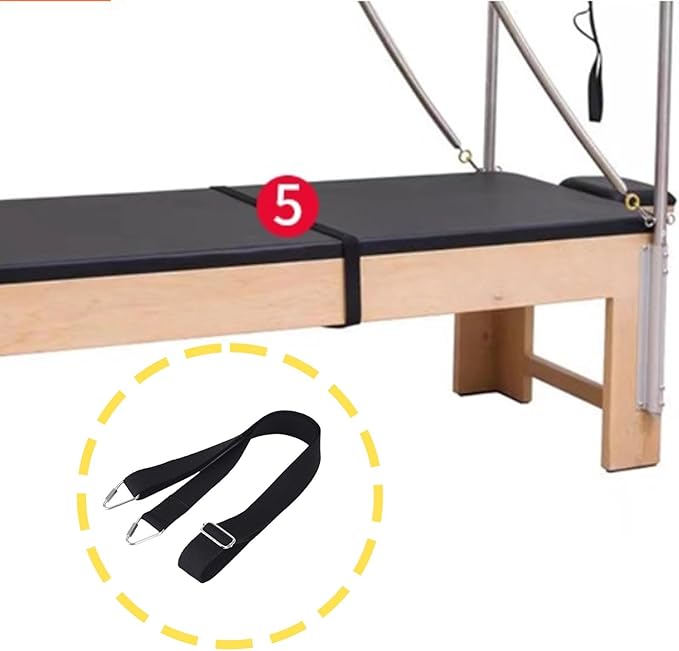 Pilates Fixing Strap Adjustable Length Trapeze Table Machine Part Belt for Holiday
