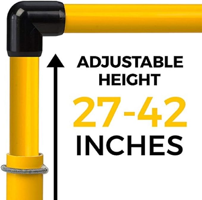 Prism Fitness 12" Fixed-Height Hurdles, Set of 6