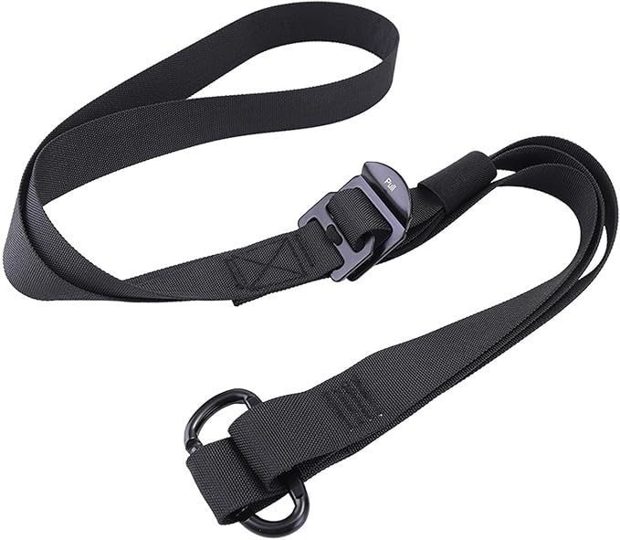 Yoga Pilates Strap Stretching Assist Fitness Waist Back Leg Stretch Back Bend Assist Trapeze Belt 1.50inch Width