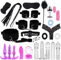25 Piece Set of Black Casual Nylon Yoga Exercise Accessories, Lightweight and Durable, Home Training Equipment, Couple Gift