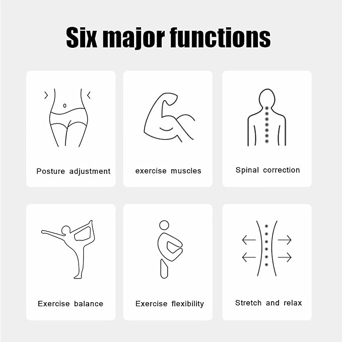 Pilates Spine Corrector Dolphin-Shaped Ov PU Foam Arc, Ergonomic Design Equipment for Physical Therapy, Fitness Tool