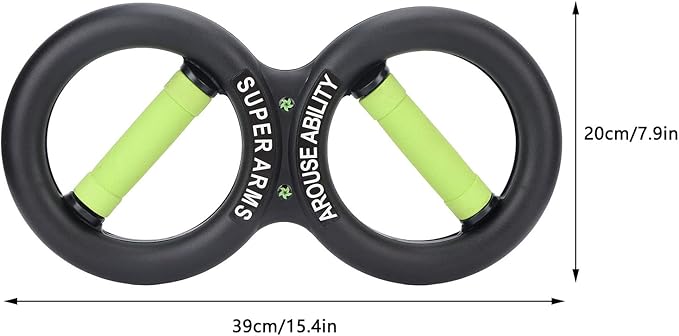 Hand Grip Strengthener, Arm Strength Exercise Tool 8 Shaped Circulation Wrist Strength Training Fitness Tool, 10kg Strength Training Grip Strengtheners Grip Strength Trainer, Hand Exerciser Bars