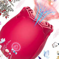 Rose Viboators for Woman, The Rose Adult Tool for Women with 10 Sucking Modes,Adult Toys Automatic Electric Machine Female HF-07