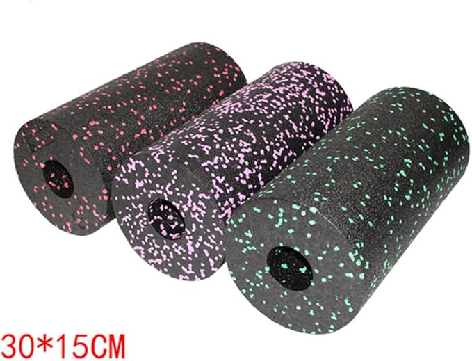 Yoga Column Roller Epp Foam Pilates Equipment for Deep Tissue Massage Muscle Relief Balance Training Home Gym Accessories 12X5.9In