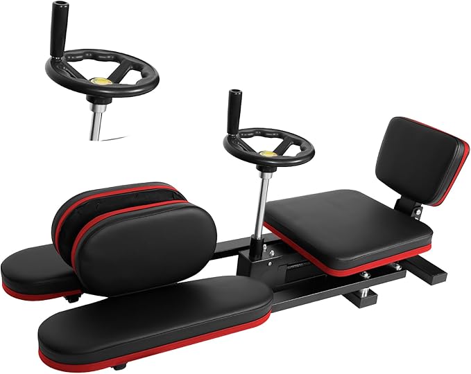 Hip Leg Strecher, 400LBS Steel Split Machine for Flexibility Kids Adults with Wheel, 240 ° Leg Strecher Machine for Flexibility Stretching Equipment Fitness Equipment Beauty Ballet Yoga