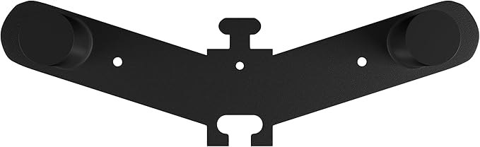Fitvids Weight Plate Storage Rack, Weight Plate Holder Wall Mounted Bumper Plate Storage for Home Gym, Fit 2" Olympic Plates