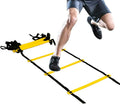 Agility Ladder Flexibility Speed Ladder, Sports Training Set,Fitness Jumping Ladder Footwork Sport Equipment,for Kids/Adults Outdoor Training(Size:5m)