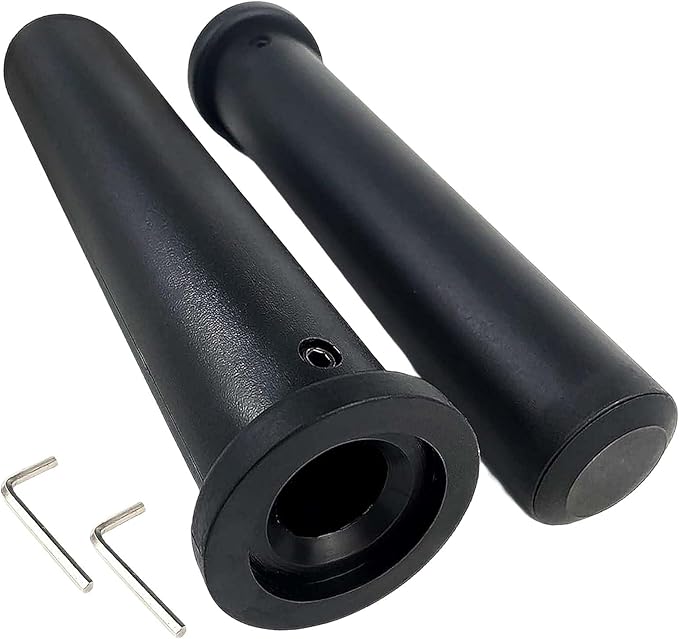 Olympic Adapter Sleeve (2 PCS), Contains 2 Spring Barbell Rings, Olympic Weight Plate Posts, Suitable for 8 ich and 11 inch Standard Barbell