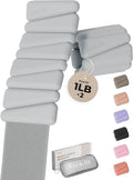 Pilates Weight | Wrist & Ankle Weights for Women | Weighted Bangles | 1LB/ 2LB Each (Set of 2)