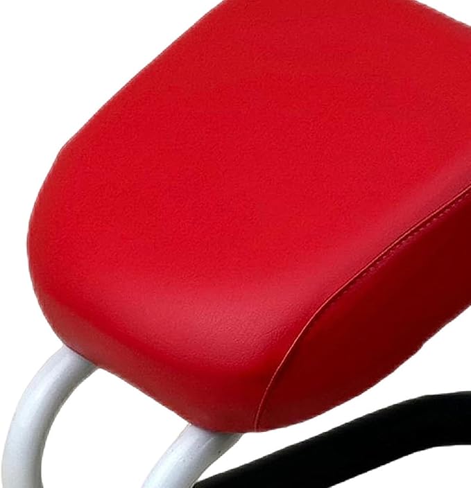 Kneeling Meditation Stool Prayer Bench Comfortable Versatile Ergonomic Meditation Bench Seat for Home Kneeler Adults, red