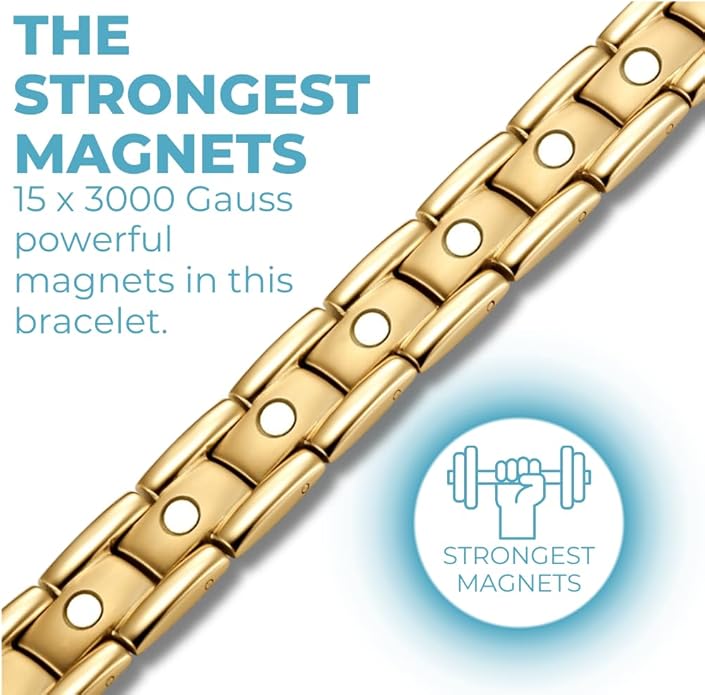 Willis Judd Mens Magnetic Bracelet
