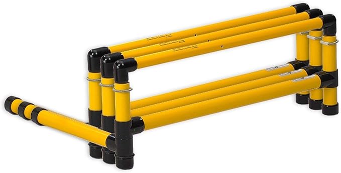 Prism Fitness 12" Fixed-Height Hurdles, Set of 6