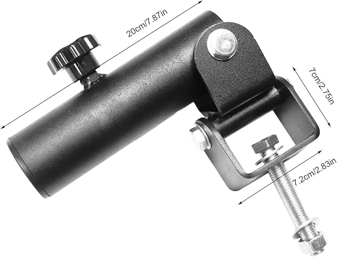 Squat Attachment,T-Shaped Gym Accessories With 360 Degrees,Split Squat Bar Attachment - For Full Body Strength Training