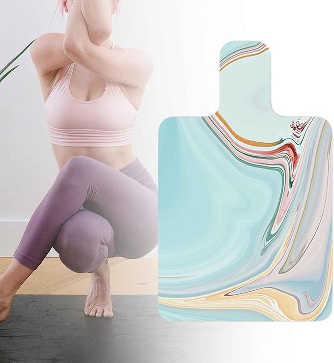 Pilates Mat, Pilates Cover Thick Anti-Slip Meditation Pad 61cmx99.6cm Professional Strength Training Mat Lightweight, K