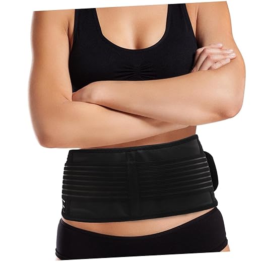 Mobestech 3pcs Adjustable Back Brace Magnetic Therapy Support Waist Belt Support Belt for Men Women Size Xl Double Pull Straps