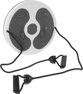 Veemoon Household Waist Massage Machine Twisting Board with Rope Plastic Fitness Slimming Disc for Abdominal Exercise and Core Training at Home