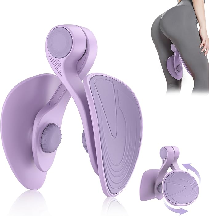 Kegel Exerciser, Pelvic Floor Muscle Exercise Devices for Women, Inner Thigh Exerciser Leg Workout Equipment Thigh Trainer for Male Hip Trimmer Inner Thigh Toner Workout