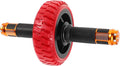 VILLCASE Ab Roller Wheel for Abdominal Exercise, Portable Crimson Core Trainer with Multi-function Resistance Bands, Home Gym Equipment for Men and Women Strength Workouts