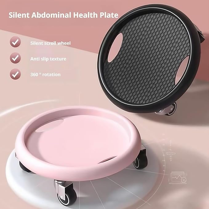 Ab Roller Wheel,Ab Wheel,Ab Wheel Roller for Core Workout,Ab Roller With Elbow Support,Equipment for Home and Gym Exercise, Abdominal Fat Burning And Weight Control.