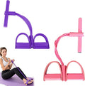 Fashion Puller Exercise, 8 Tube Pedal Resistance Device Detachable and Adjustable Pedal Resistance Device, Stretching Workout Fitness Bands for Arm Weights Exercise Equipment