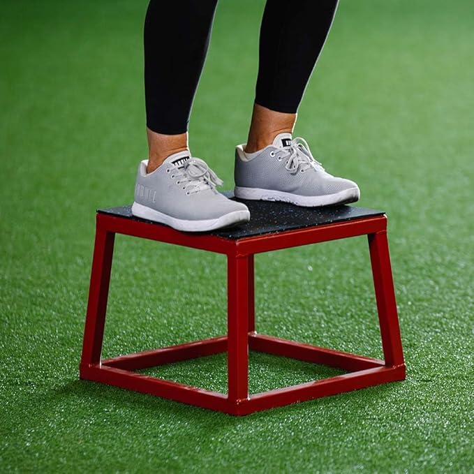 Titan Fitness Pro-Duty Plyometric Box Set, Anti-Slip Plyo Box Jump Platform, Home Gym Strength Training