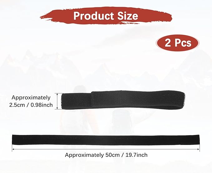 Boot Straps for Cowboy Boots - Cycling Safety Bind Pant Bands Use for Cycling & Jogging, & Camping - Adjustable Elastic Bike Ankle Leg Strap