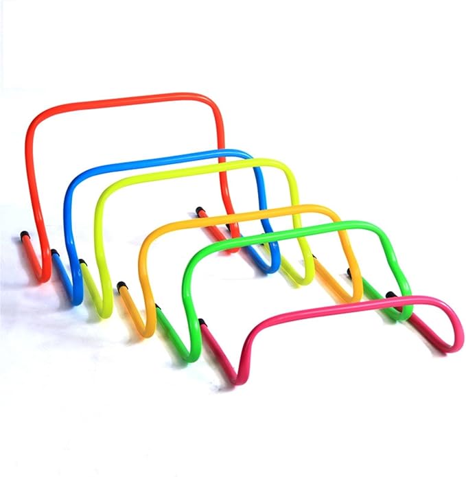 Speed Hurdles for Agility Training [Set of 6] | Hurdles Training Equipment | Multi-Sports Equipment | Speed & Agility Training Equipment (Size : H 30cm)