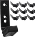GANAZONO 10pcs Barbell J Hooks for Squat Rack Heavy Duty Pa/pp Plastic Barbell Holder Gym Storage Attachments Fitness Equipment Rack Accessories for Home Gym Strength Training