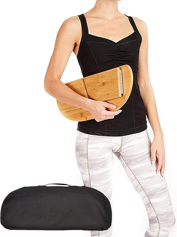 Meditation Bench, Bamboo Folding Meditation Kneeling Stool Seiza Bench - Ideal for Vipassana and Transcendental Meditation