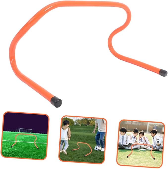 3pcs Speed Training Hurdles Set 15cm Plastic Agility Hurdles for Soccer Football Basketball Youth Sports Speed and Agility Training Equipment