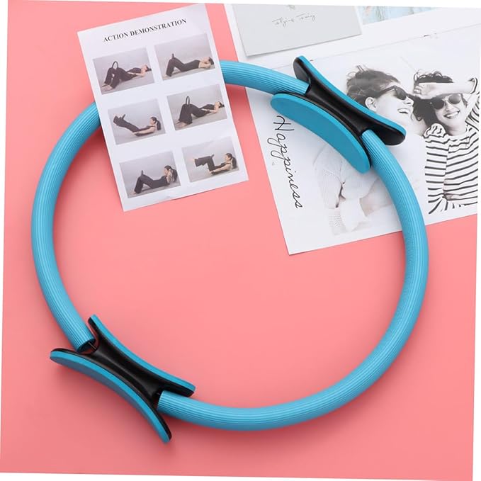 Yardwe 1pc Yoga Accessory Household Appliances Pilates Exercise Pilates Circle Unbreakable Fitness Circle