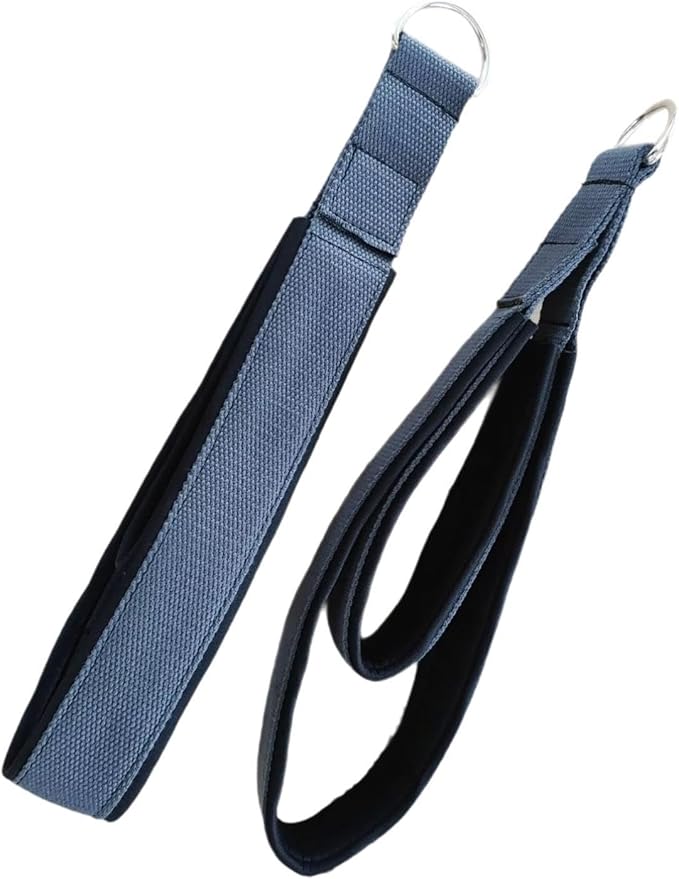 Pilates Double Loop Straps,Foot and Hand Straps,Pilates Equipment,D Enhanced Thickness Exercise,Double Loops for Workout
