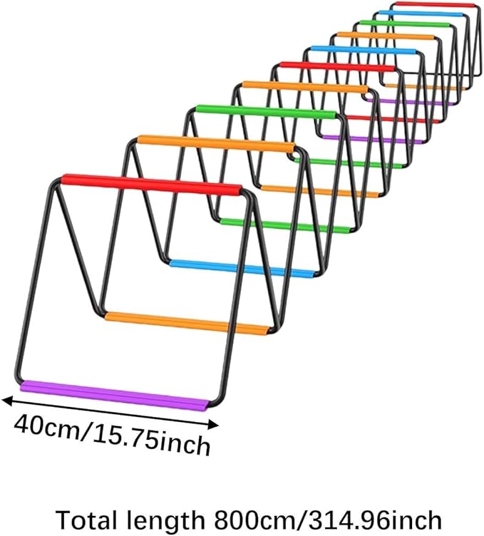 Agility Ladder Jumping Obstacles for Men Women and Kids Flexible Folding Football Footwork Speed Ladder for Volleyball