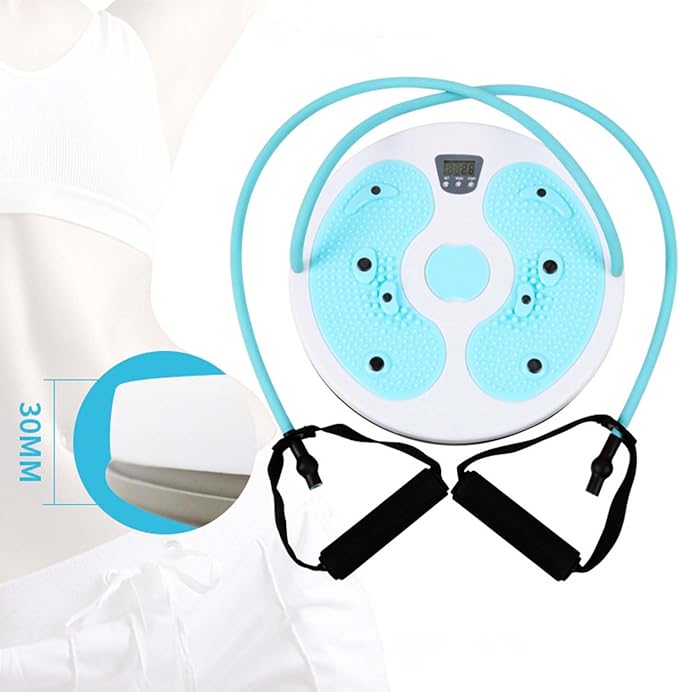 Twist Board - Waist Shaping Training Equipment,Core Twisting Disc with Calorie Count,for Home Gym Office Fitness Enthusiasts Beginners Post-Partum Individuals