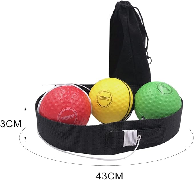 Adjustable Boxing Reflex Ball Set for Speed and