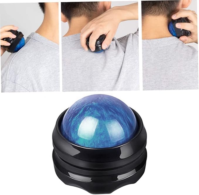 Massage Tools Back Massage Therapy Used with Essential Oils Manual Massage Roller Ball for Sore Muscles Pain Relief