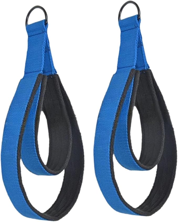 2X Pilates Double Loop Strap Pilates Equipment Portable Comfortable Adults Exercise Band Strap for Arms Legs Gymnastics