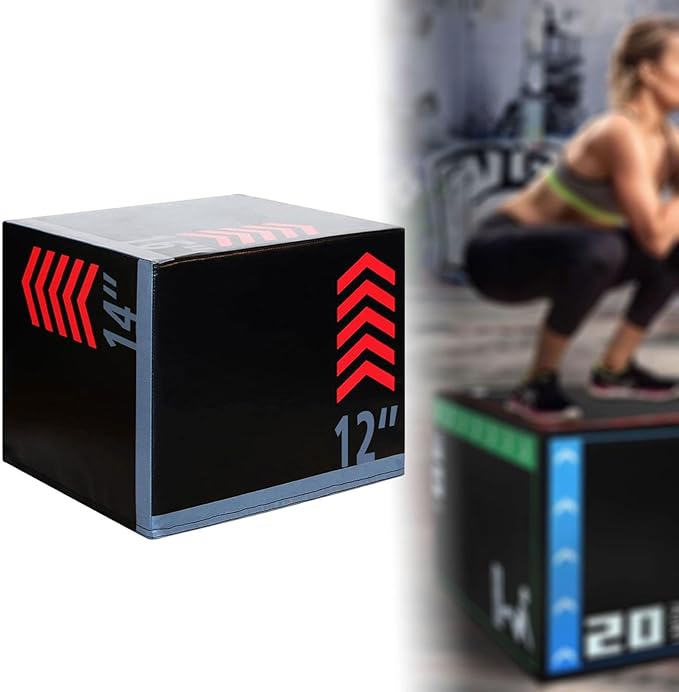 Jumping Exercise Box Box 30x35x40cm Versatile High Density Jumping Exercise Equipment Strength Training for Workout