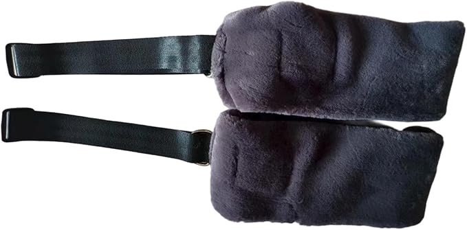 Pilates Straps Pilates Reformer Accessories Improve Flexibility Sturdy Tools Bands Pilate Equipment for Adults Fitness Gym, Gray Purple