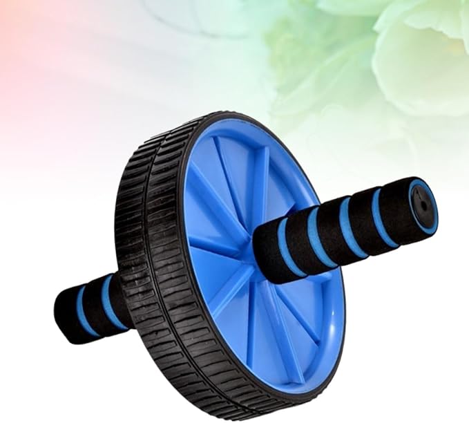 GLEAVI Double Wheel Abdominal Exercise Roller Core Training Fitness Device Mute Ab Roller for Home Gym Workout