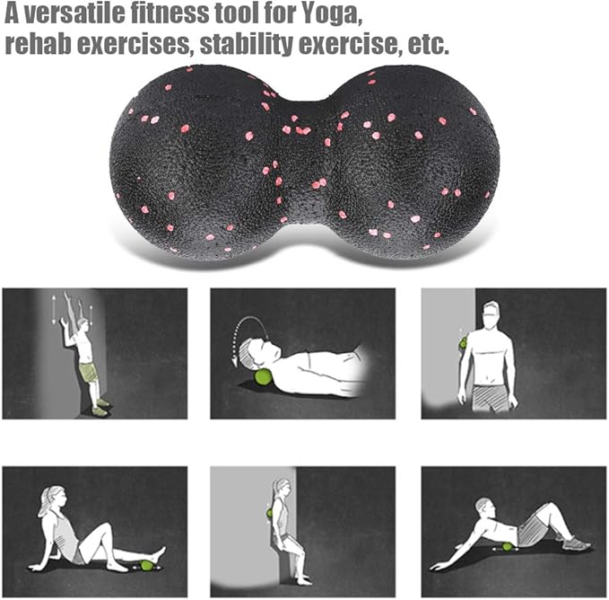 Epp Yoga Foam, Set Point Body Muscle Stress Foam Speckled Peanut,Foam Roller Massage Ball Roller for Back Relief Tool (06) (Camouflage)