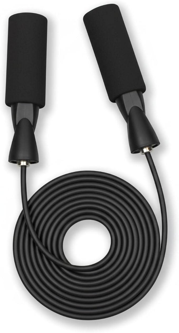 Jump Rope for Fitness – Adjustable PVC Exercise Rope with Tangle-Free Design & Comfortable Foam Handles, Ideal for Cardio, Home Workout & Training for Men, Women & Kids – XYLsports