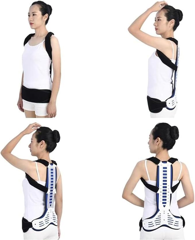 Back Posture Corrector, Spine Fixation Brace, Adjustable Spine Support Stabilizer for Hunchback Kyphosis Vertebral Compression(Medium)