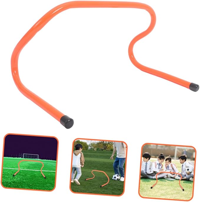 Beaupretty 4pcs Plastic Agility Hurdles 15cm Training Hurdles for Soccer Football Speed and Agility Drills Youth Sports Equipment