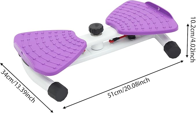 Waist Twisting Fitness Tool, Ab Twister Board for Exercise, 264lbs Load Capacity, for Weight Loss and Slimming, shaping, firming buttock, Home Workout,Bedroom, Balcony, Gym
